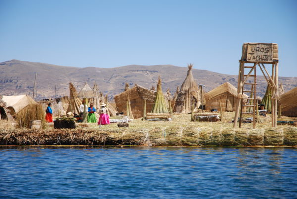 Peru - schwimmende Insel